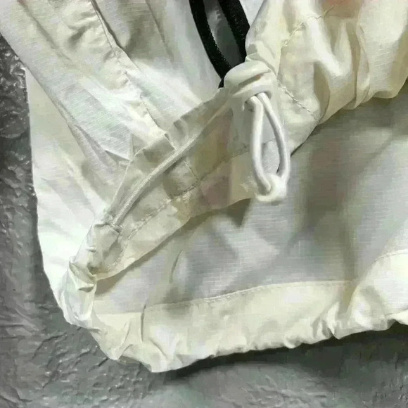 MARUCCI Retro Style 90s Zip Up Black White Baseball Windbreaker Men Small - Picture 5 of 12